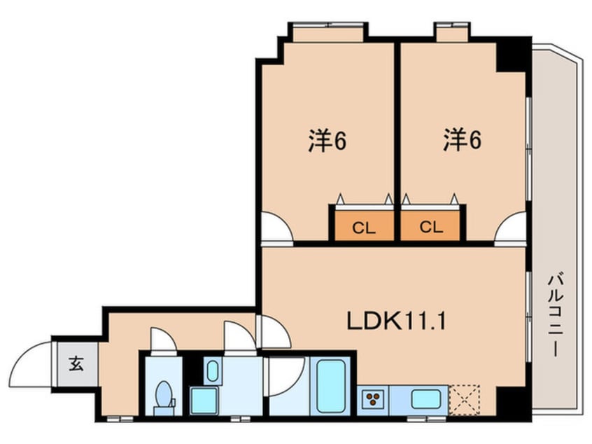 間取図 Ｉマンション