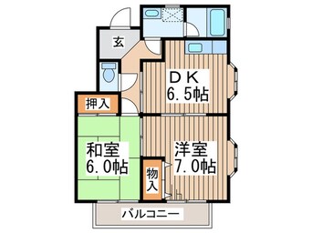 間取図 エトワール中山