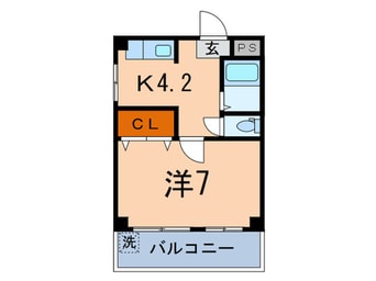 間取図 ビュ－ハイム千石