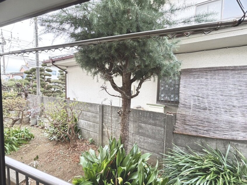 室内からの展望 コーポ松田