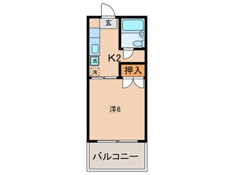 間取図 ファミ－ユソレイユ