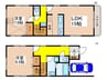 中原四丁目戸建 2LDKの間取り