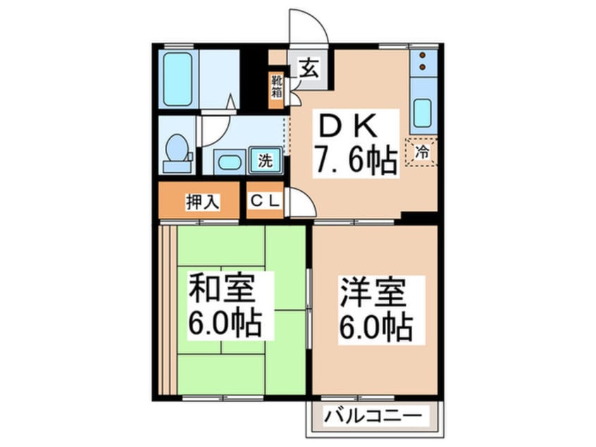 間取図 サンモ－ルＳＡＮＯ