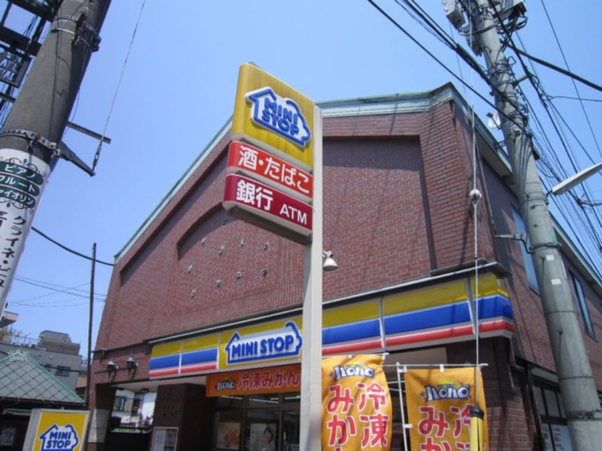 ミニストップ練馬北町2丁目店(コンビニ)まで90m ピアコートTM東武練馬　壱番館