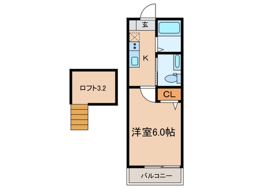 間取図 ピュア保谷一番館