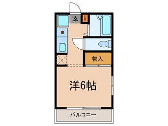 間取図 シャルマン西巣鴨