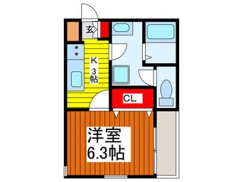 間取図 Ｋ´ｓＡＰ川口本町Ⅱ