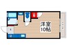 パルハイツ 1Rの間取り