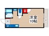 パルハイツ 1Rの間取り