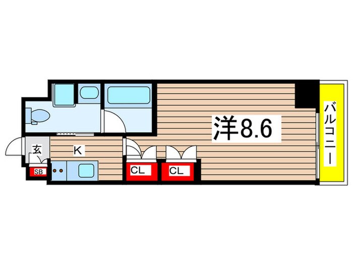 間取り図 MFPRコート菊川