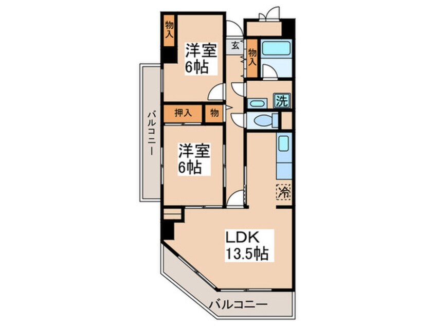 間取図 鷺沼サン・エルサ