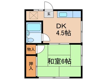 間取図 メゾンプチ