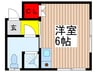 吉田アパ－ト 1Rの間取り