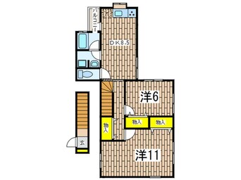 間取図 シ－サイドテラスⅤ