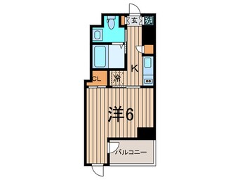 間取図 エスティメゾン武蔵小山