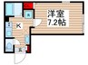 グランクオール大島WEST 1Kの間取り
