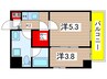 ディアレイシャス南砂町 2Kの間取り