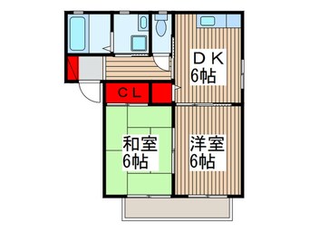 間取図 坂の上ハイツ