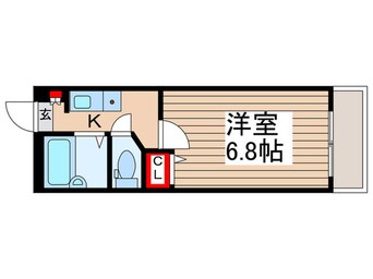 間取図 コンフェスト晋栄Ⅲ