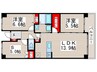 コンフォリア北葛西 2LDK+Sの間取り