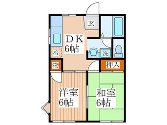 間取図 ル・モンド田無