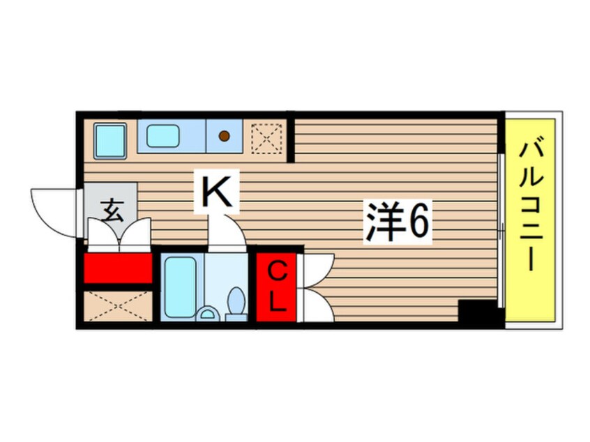 間取図 ワールドハウスA