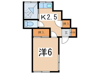 間取図 あじろ木ハウス