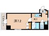 レジディア文京湯島Ⅱ 1Kの間取り