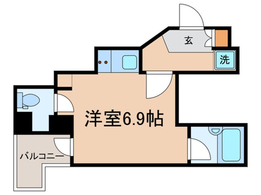 間取図 レジディア文京湯島Ⅱ