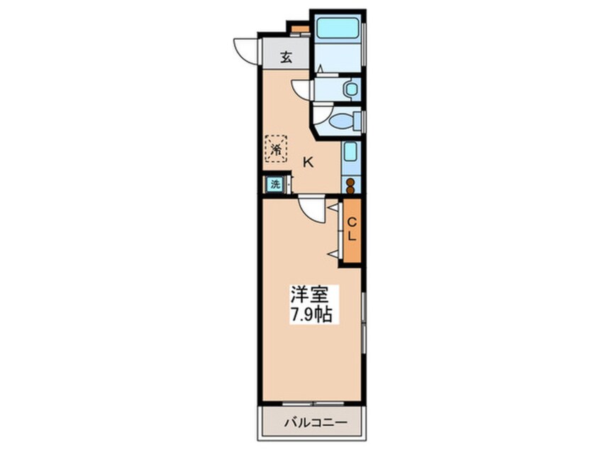 間取図 プライムアーバン西荻窪