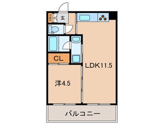 間取図 三軒茶屋グリ－ンマンション