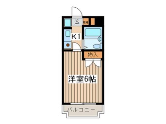 間取図 セジュ－ル橋本