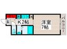 サンモ－ル西新井 1Kの間取り