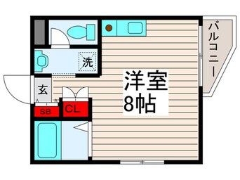 間取図 サンモ－ル西新井