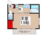 ＮＯＤＡＨＡＩＴＳＵ 1Kの間取り