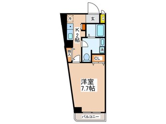 間取図 パークフィーネ座間