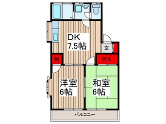間取図 サンハイム