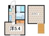 ｍｉｎｅｒｕｍｏ　ＳＥＹＡ 1Kの間取り