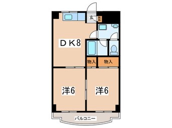 間取図 サンモール１番館