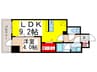 ｸﾞﾗﾝｴｰﾙ森下WEST 1LDKの間取り