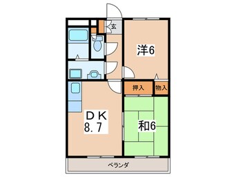 間取図 スカイヴィラ綾瀬