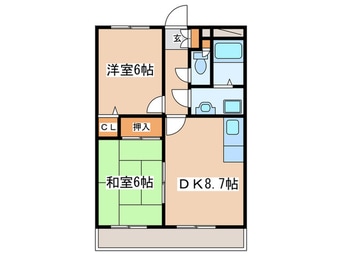 間取図 スカイヴィラ綾瀬