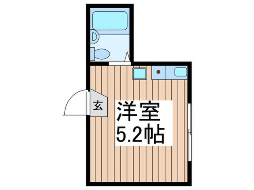 間取図 シャンテアムール亀戸