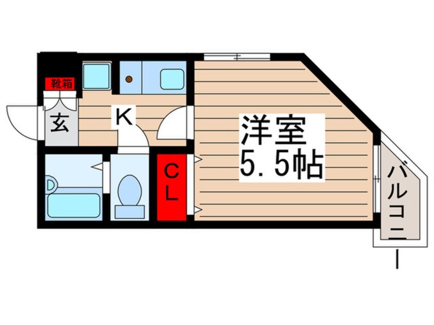 間取図 グレース・スリー亀戸