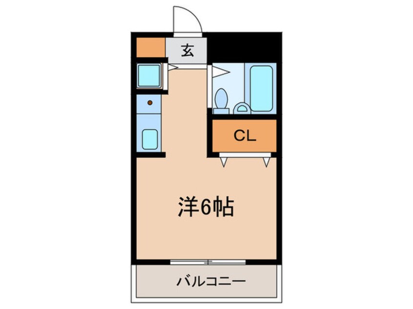 間取図 アルハンブラ尾山台