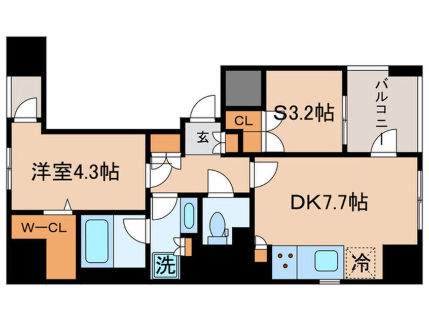 間取図 レジディア御茶ノ水プレイス