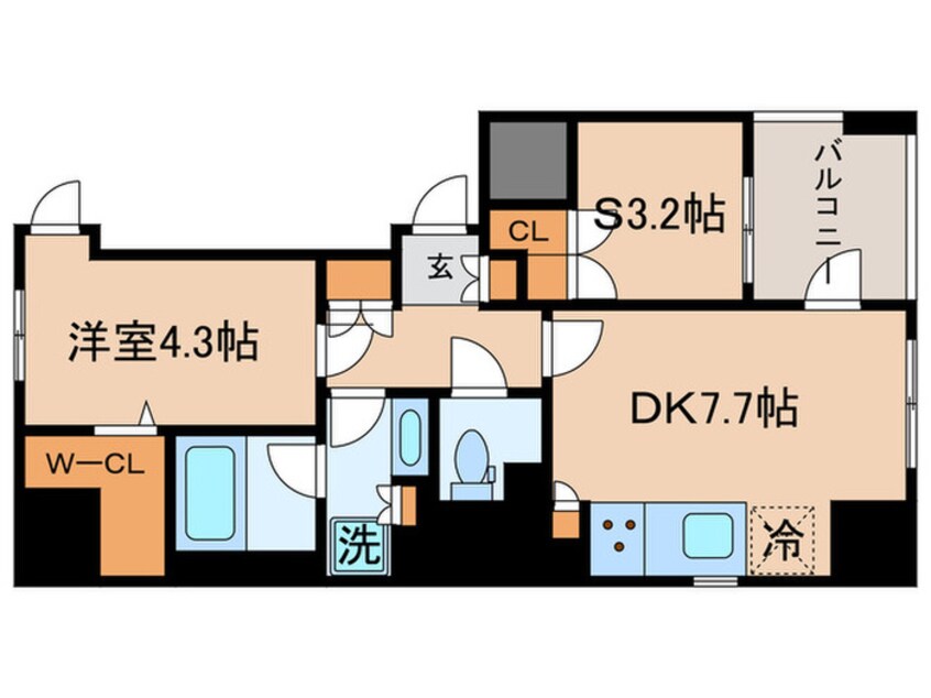 間取図 レジディア御茶ノ水プレイス