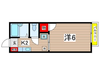 間取図 メゾンやまさき