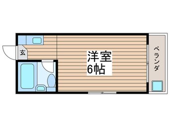 間取図 ﾒｿﾞﾝﾘｯｼｭ船堀