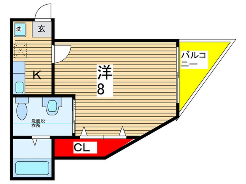 間取図 Ｓｉｒｏ都賀